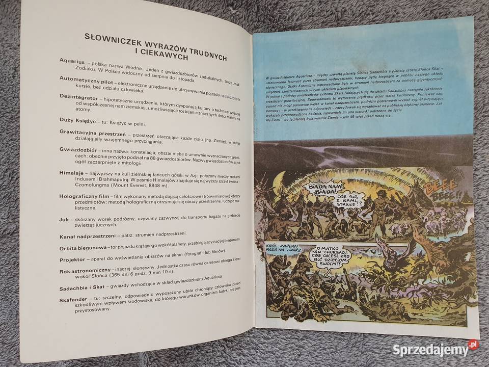 Bogowie z Gwiazdozbioru Aquariusa komplet cz1 i Komiksy Gdynia