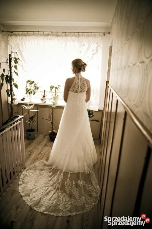 z salonu madonna koronka Pronovias Wolsztyn sprzedam