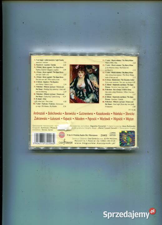 Zaczarowany Świat Operetki Platynowa Płyta Szczecin