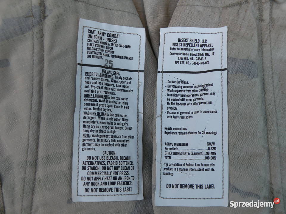 Bluza ACU multicam OCP small long 2 Militaria