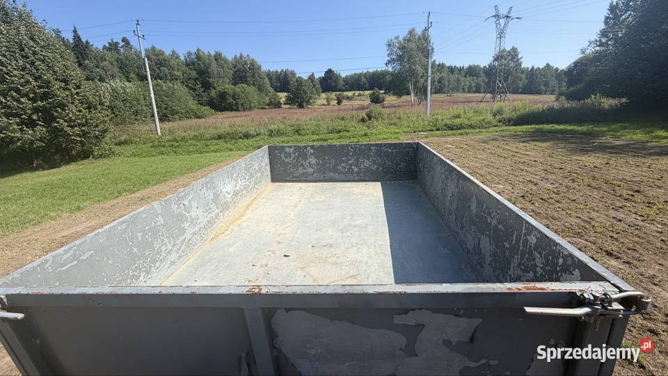 Przyczepa z kiprem jednoosiowa Jordanów
