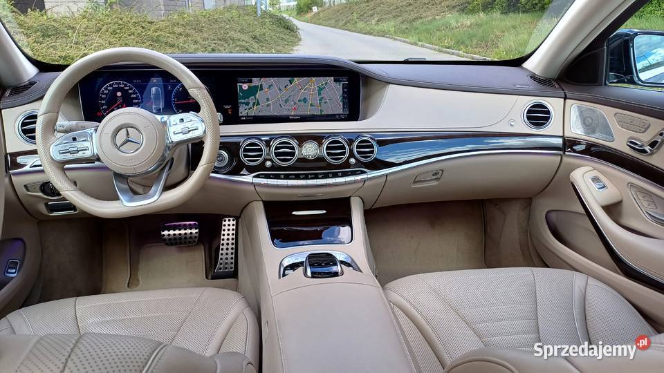 Mercedes S 400d Long 4Matic AMGFV23 przeglądzie Warszawa