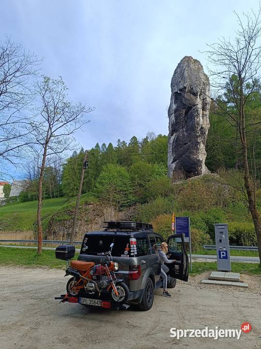 Platforma motocyklowa na hak holowniczy Polkowice sprzedam