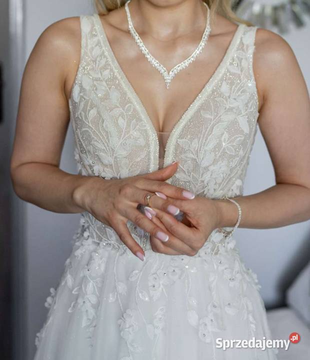 Suknia Ślubna Kolekcja na 2025 Rozmiar 36(S) Odzież ślubna Sokołów Małopolski