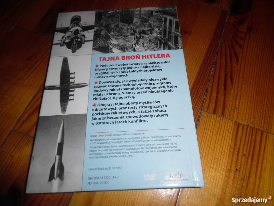 Tajna Broń Hitlera z serii Wojna i Broń Militaria Oborniki Śląskie
