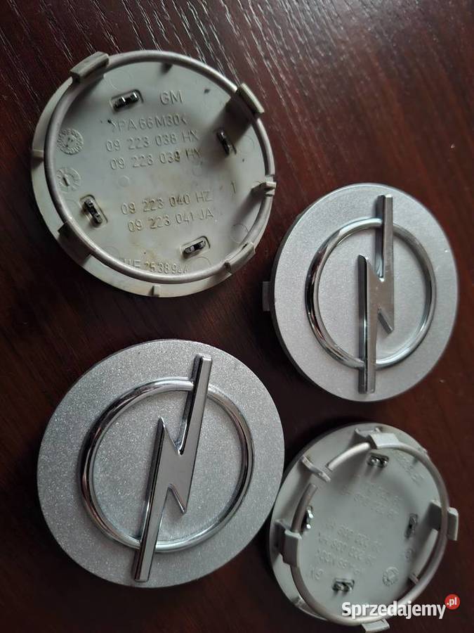 OPEL 4 ORYGINALNE DEKIELEKI DO FELG 60MM Zarzecze