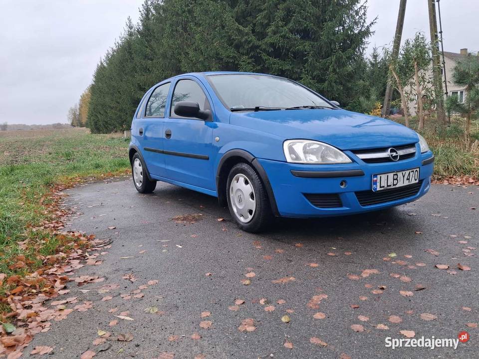 Opel Corsa C 2004 12 16v LPG 1200cm3 Ostrów Lubelski