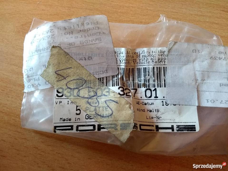 Porsche 911 965 płytka przedniego zderzaka Pilzno
