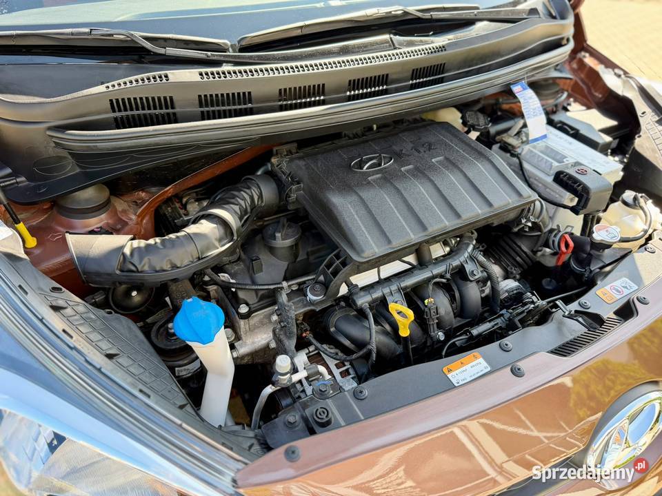 Hyundai i10 automat 12 benzyna moc 87 przebieg Hatchback Zgorzelec sprzedam