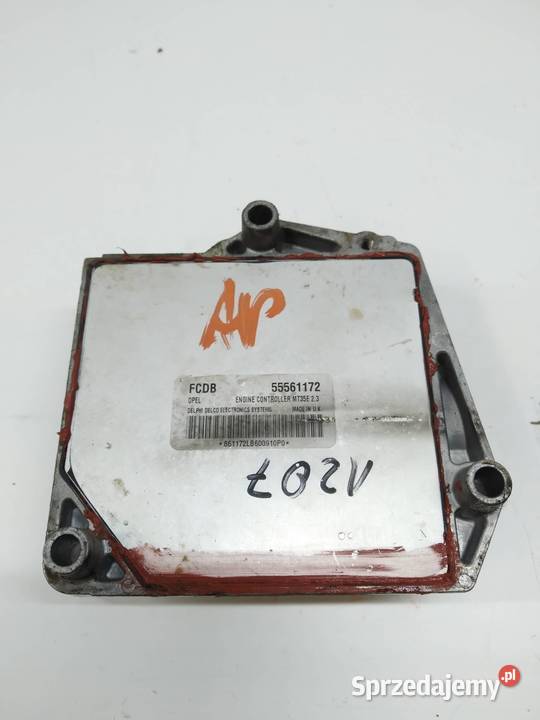 STEROWNIK SILNIKA 55561172 16 B 104 Opel Astra Rok produkcji 2006 Części samochodowe sprzedam