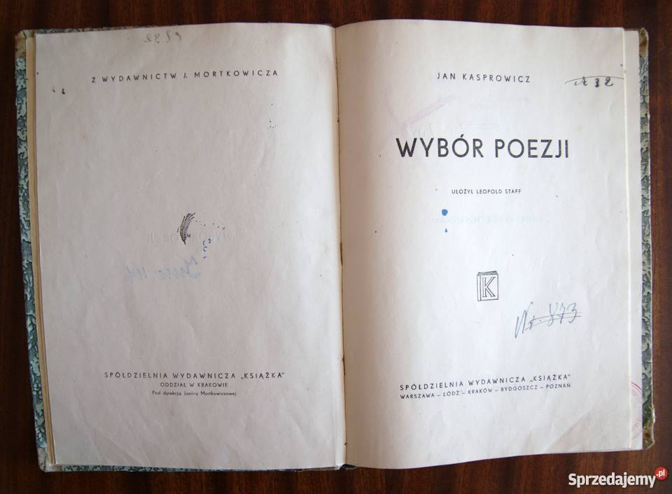 Jan Kasprowicz Wybór poezji Parczew
