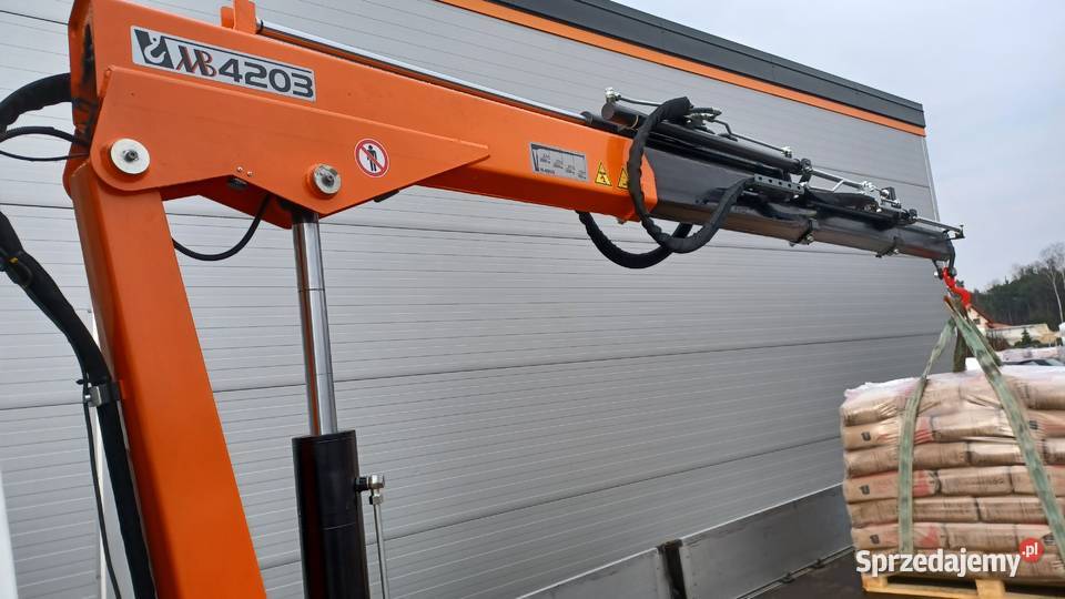 Żuraw HDS MB2902 na iveco i inne dostawcze Końskie