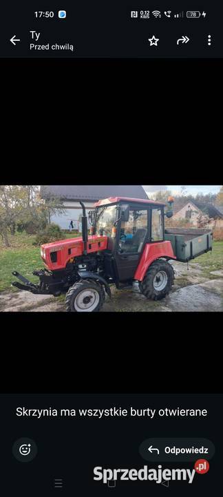 Sprzedam skrzynie zawieszaną do ciągnika Dobrowoda
