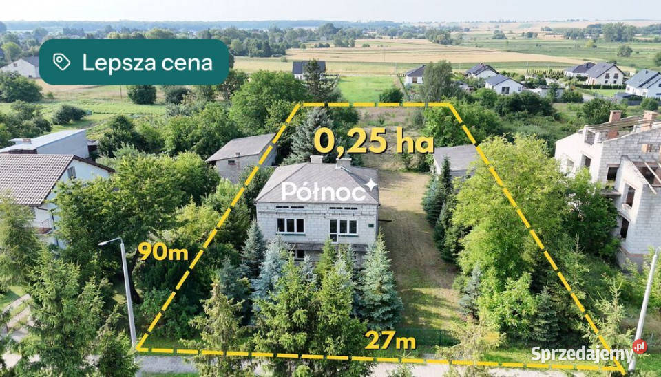 Dom z dwoma mieszkaniami Duża działka 025 ha garaż Hrubieszów