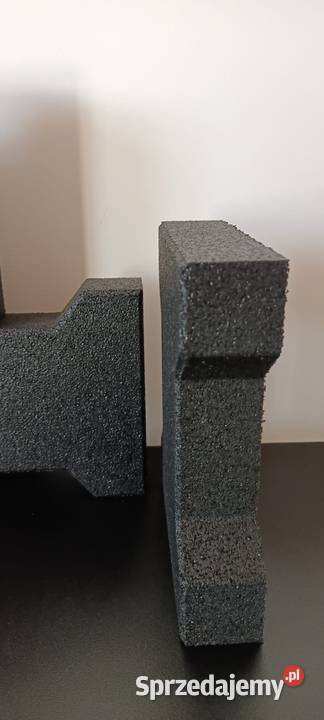 Kostka Behaton Gumowa Czarna Prosto Producenta Wolbrom