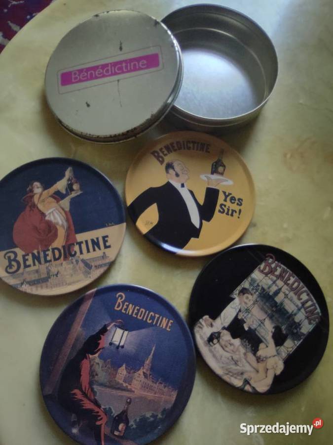 Podkładki pod kieliszki Francja likier sprzedam