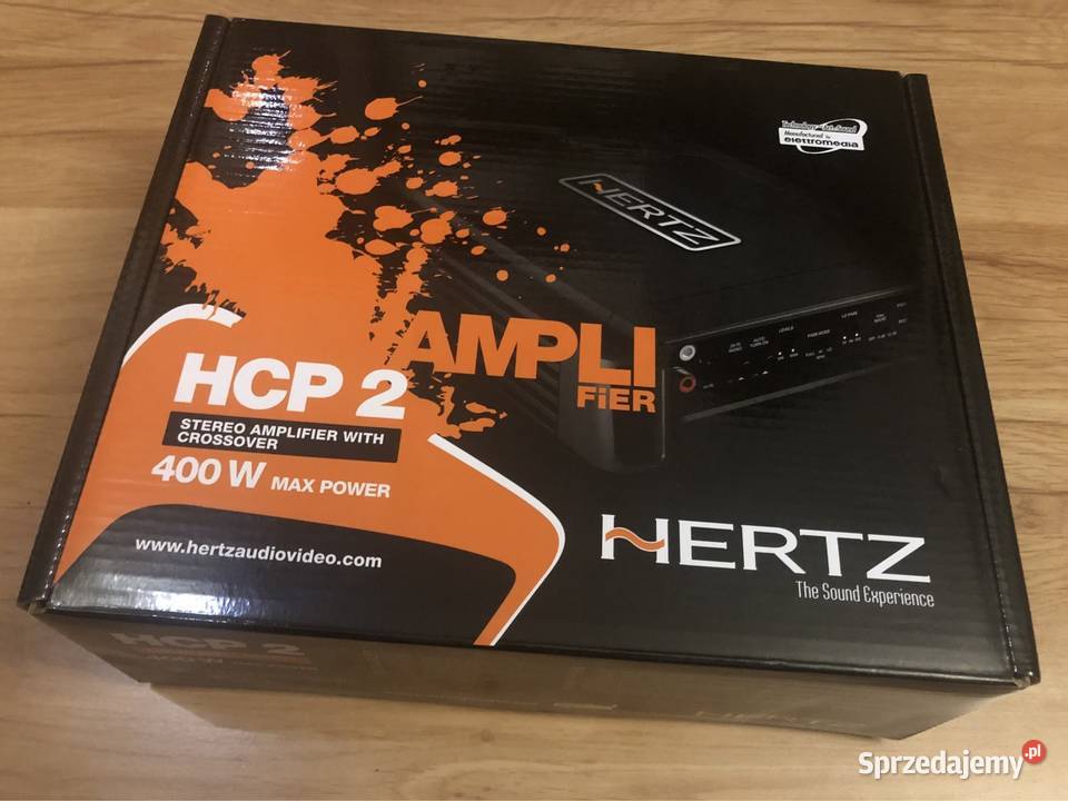 Hertz HCP 2 wzmacniacz stereo 400W 2kanał nowy