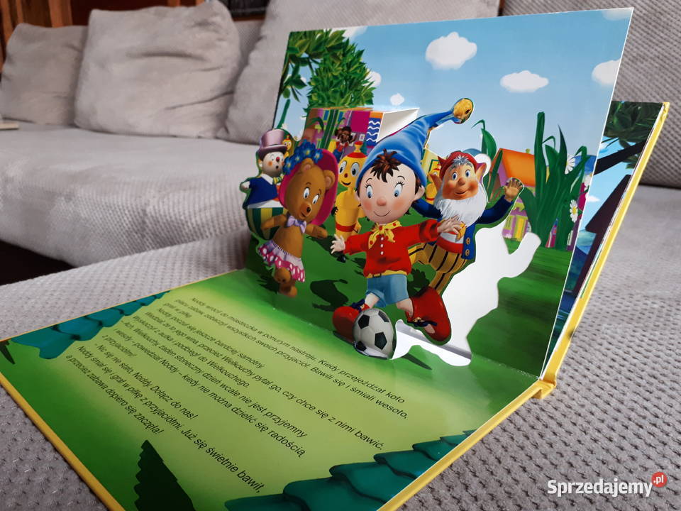 książeczka zawiera przestrzenne scenki NODDY Kraków