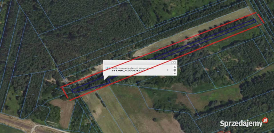 Działka rolna 046 ha Obręb Osieck