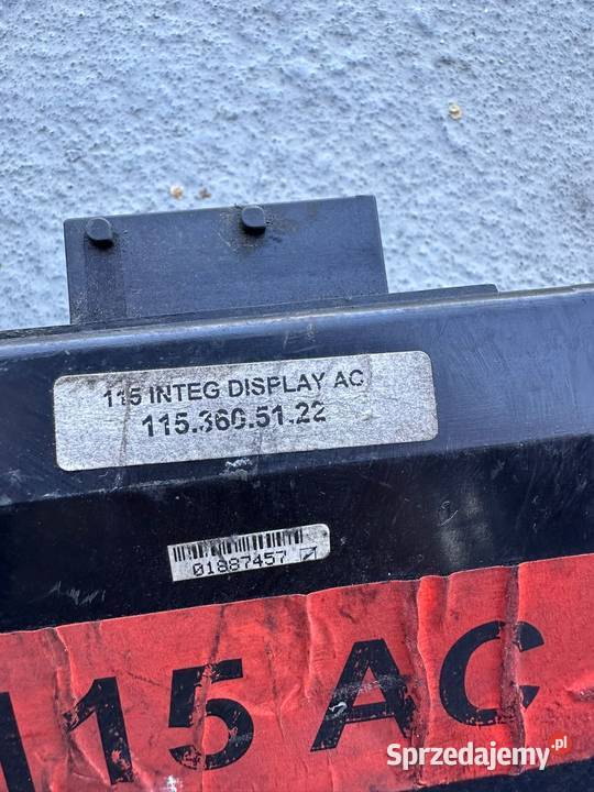 LINDE Wyświetlacz c 1153605122 elektryczny wózek Antonie