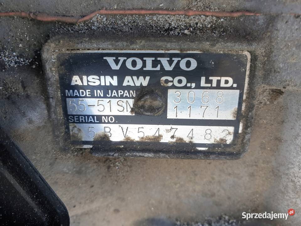 AUTOMATYCZNA SKRZYNIA BIEGÓW Volvo S80 25 T Rudka