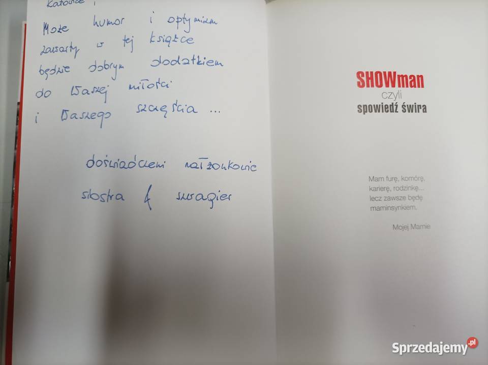 Szymon Majewski Showman czyli spowiedź świra twarda Toruń