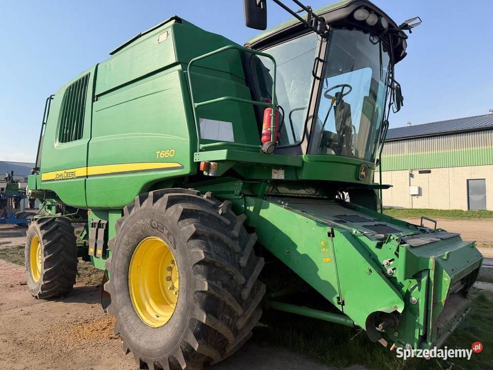 Kombajn zbożowy John Deere T660 Zbożowe Nowa Ruda