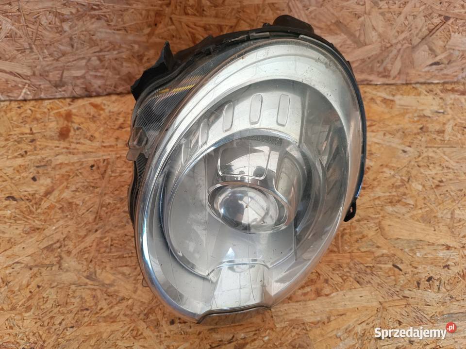 REFLEKTOR LAMPA PRAWA PRZÓD EU XENON FIAT 500 07 wielkopolskie sprzedam