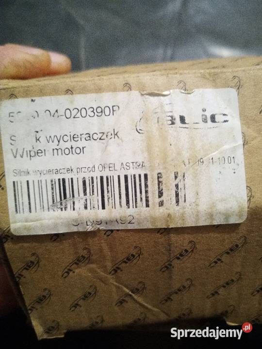 Silnik wycieraczek przód Astra Kraków sprzedam