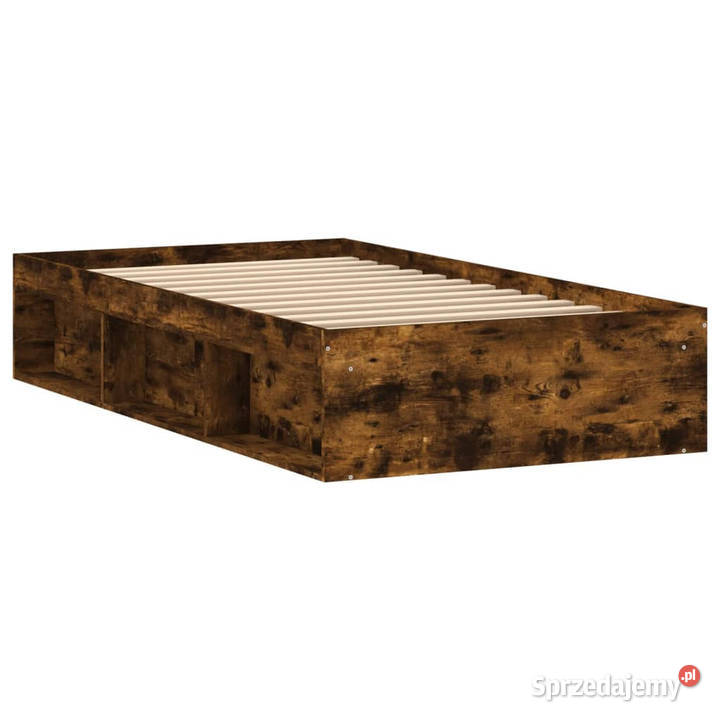 Rama łóżka przydymiony dąb 90x190 WM3203842 mazowieckie Warszawa sprzedam