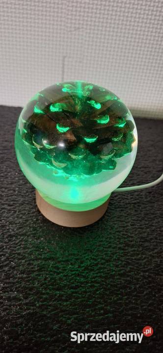 Lampka led kula z szyszką Pozostałe