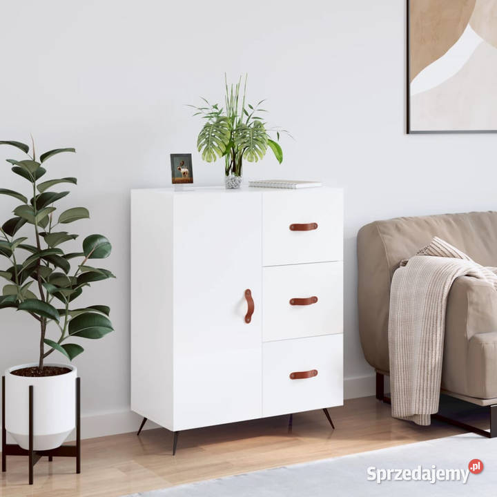 Szafka biała połysk 695x34x90 materiał mazowieckie Warszawa