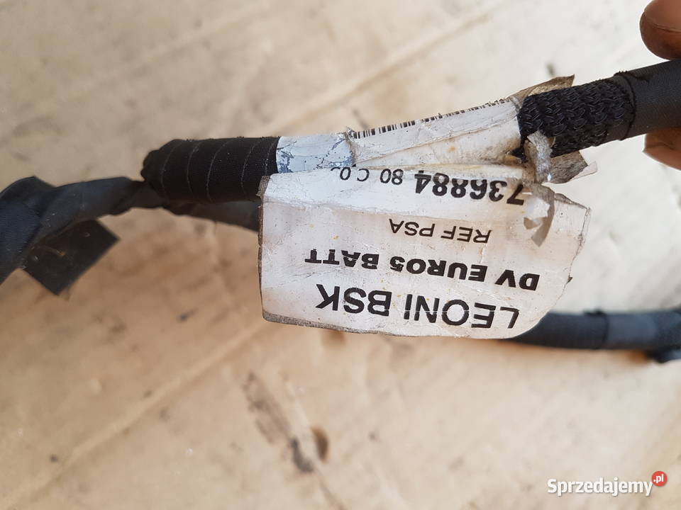 Citroen C3 Picasso lift wiązka instalacja Rok produkcji 2013 Legnica