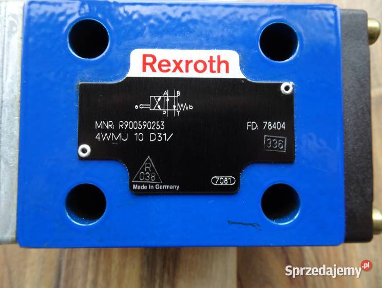 REXROTH 4WMU 10 D31 zawór hydrauliczny Nowosiedlice