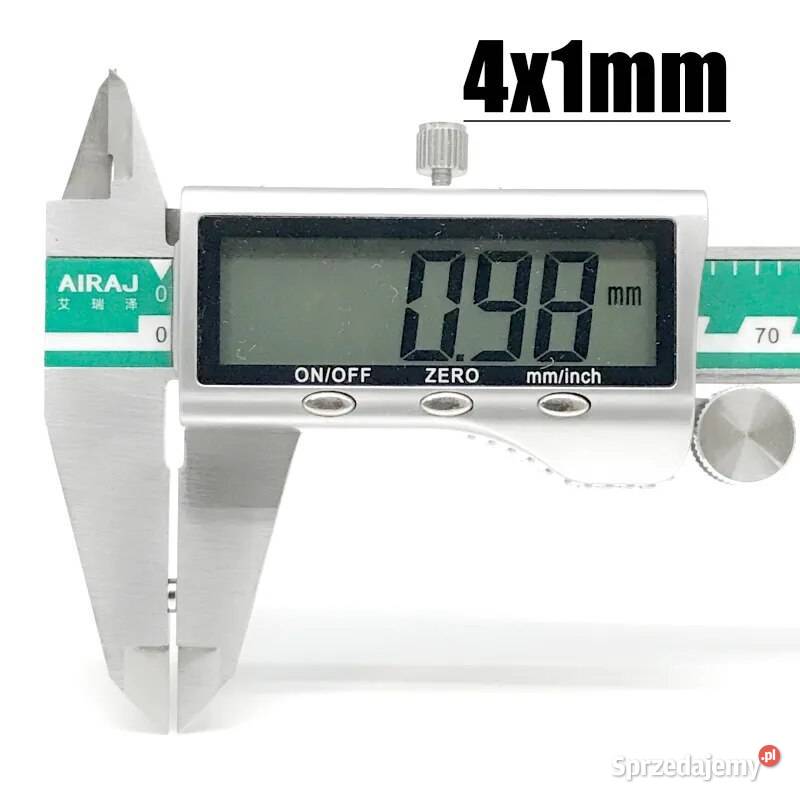 Silny magnes neodymowy walcowy 4x1mm 10 sztuk Płock sprzedam