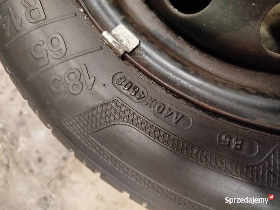 18565R14 4xFelgi Koła Stalowe z OponamiLetnie Zamość