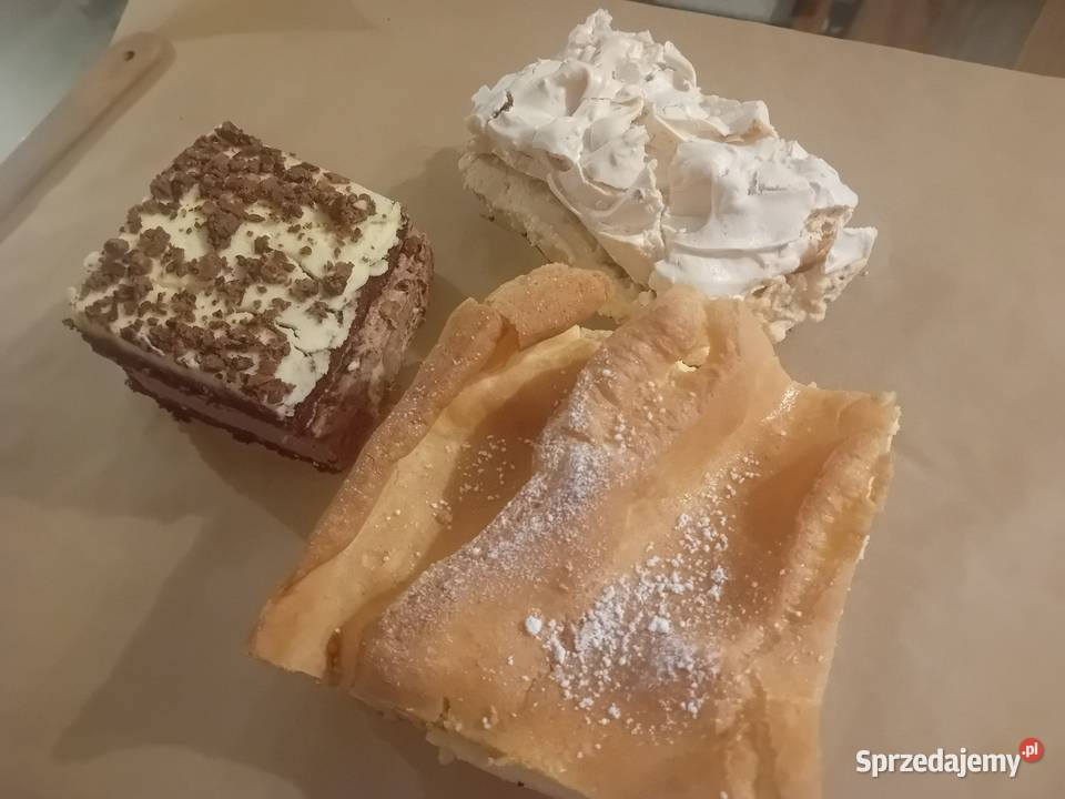 Domowe ciasto na zamówienie mazowieckie Kostki-Pieńki