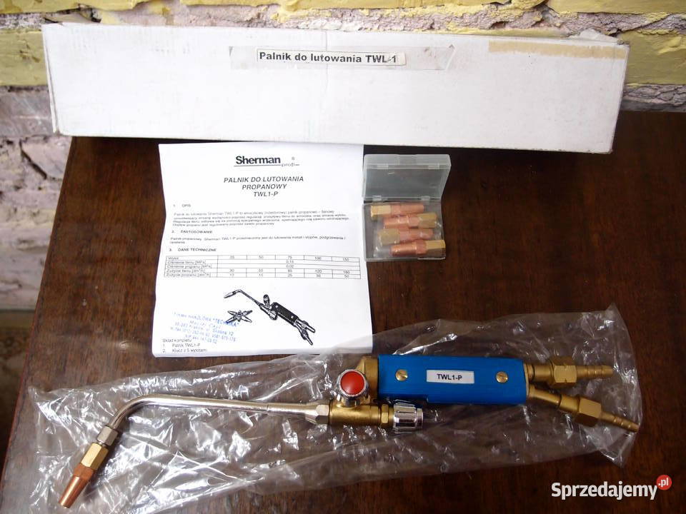 Lutownica miniaturowa 25W 220V palnik propanowy