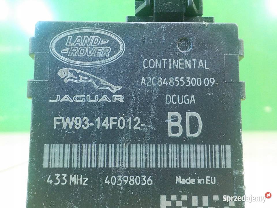 JAGUAR XE 20 D AUT 15r SEDAN 4D modul cisnienia Suków