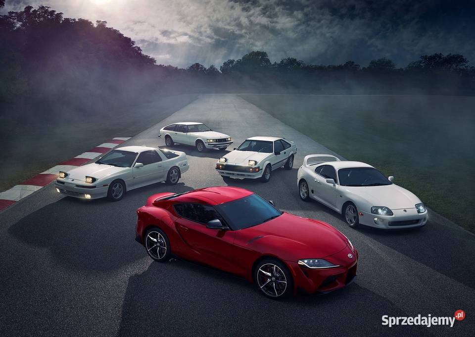 Plakaty A3 Toyota Supra Celica MR2 GR Yaris