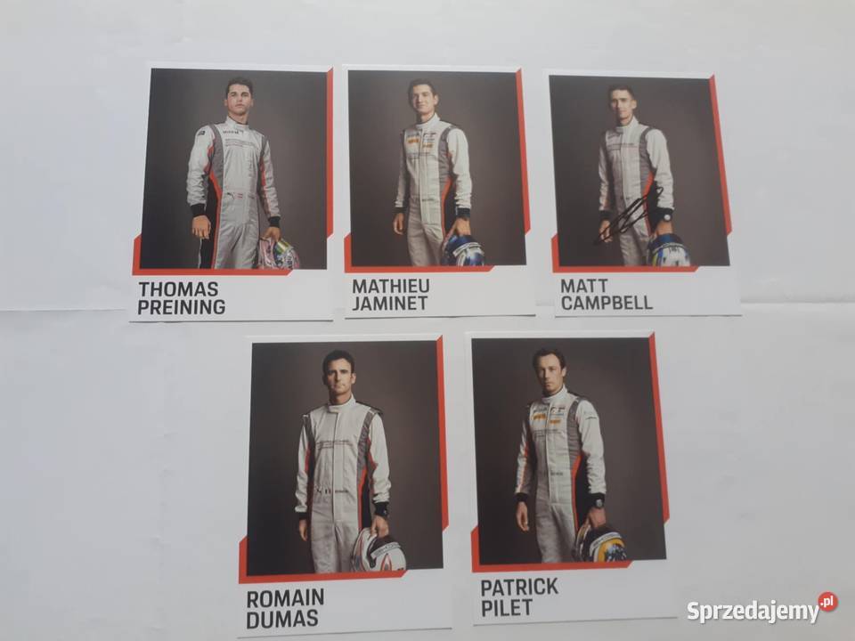 Karty Porsche Motorsportkierowcy Pozostałe Warszawa