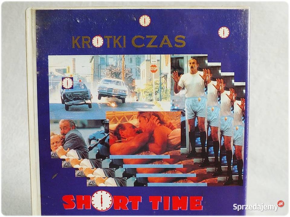 Kaseta VHS Short Time Wyścig z Czasem Film na komedia Żary sprzedam