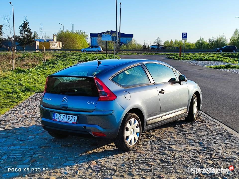 Citroen C4 Coupe 16 Zarejestrowany w Polsce Biała Podlaska