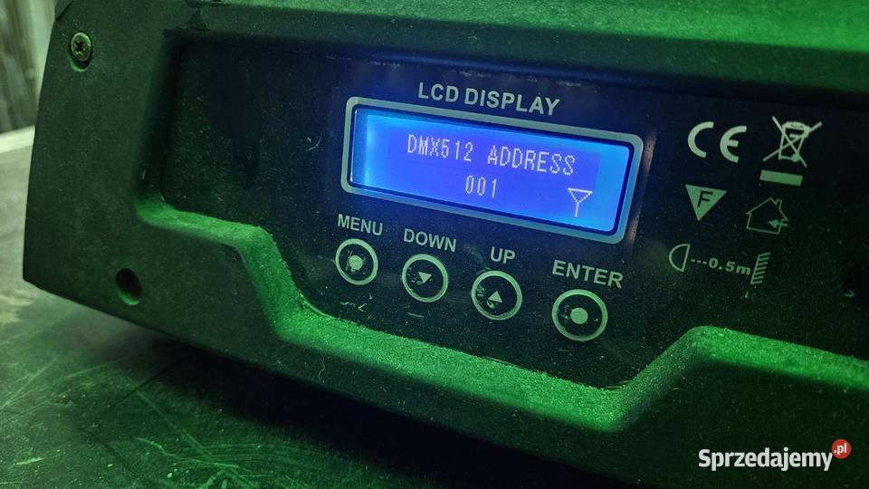 4x PG LED wash 36 X 18W 6in1 Rgbwauv case Kołobrzeg