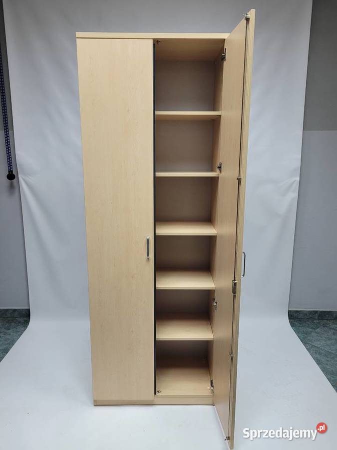 Szafa biurowa aktowa wysoka Maro 6oh klon duża Biuro