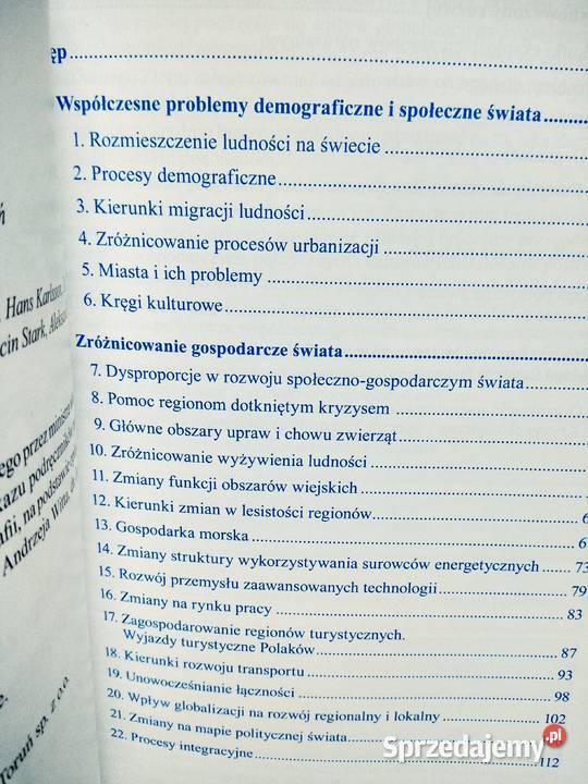 Teraz geografia podręcznik szkolne książki Warszawa