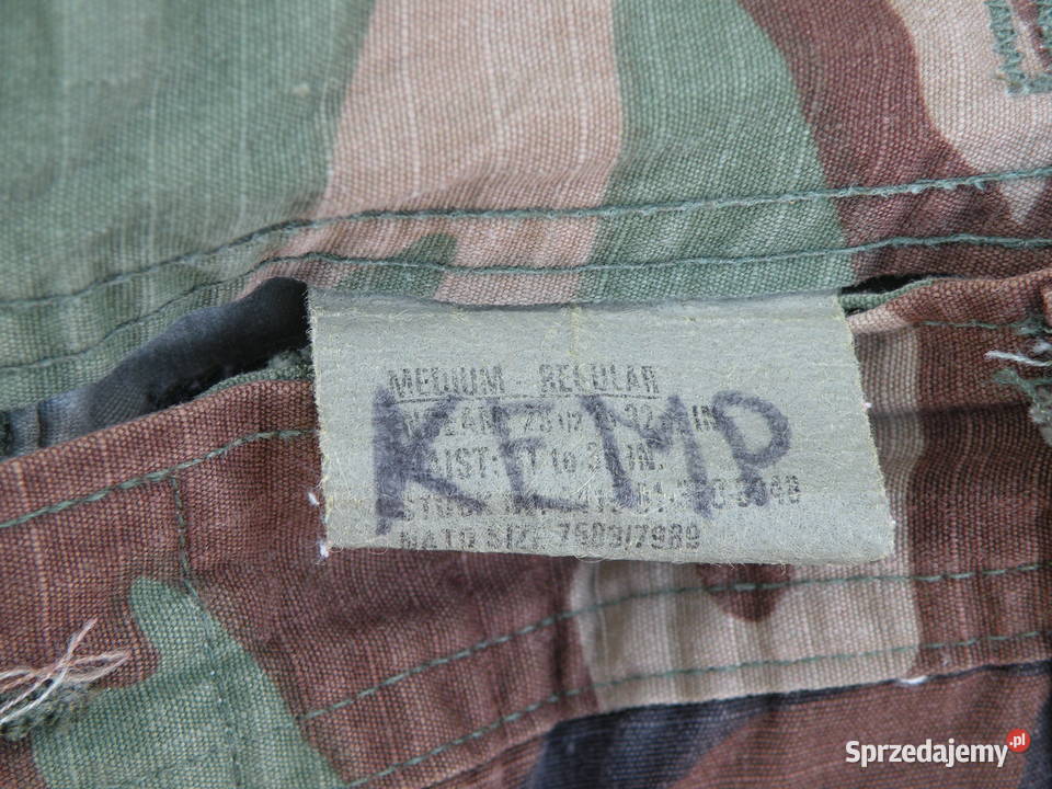 Spodnie BDU woodland medium ripstop