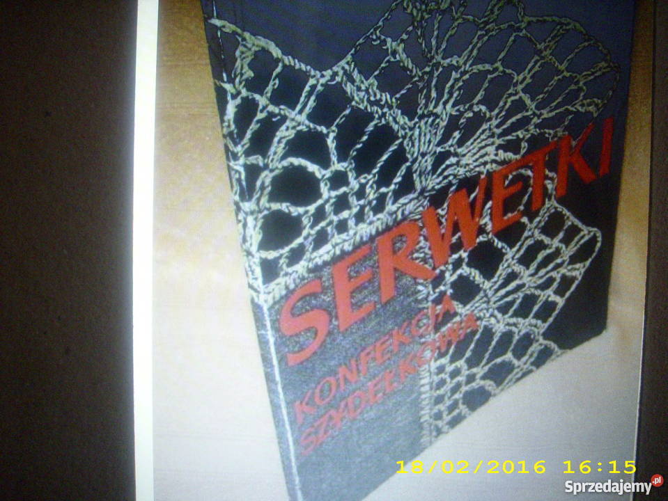 SERWETKI KONFEKCJA SZYDEŁKOWA HGawrońska FA