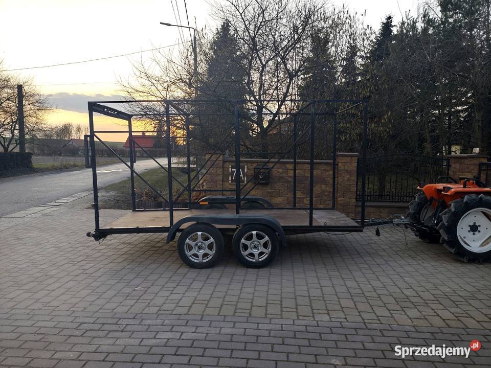 Przyczepa Przyczepa Dwuosiowa 350 x 140 towarowe Burtowe i plandeki Wodzisław