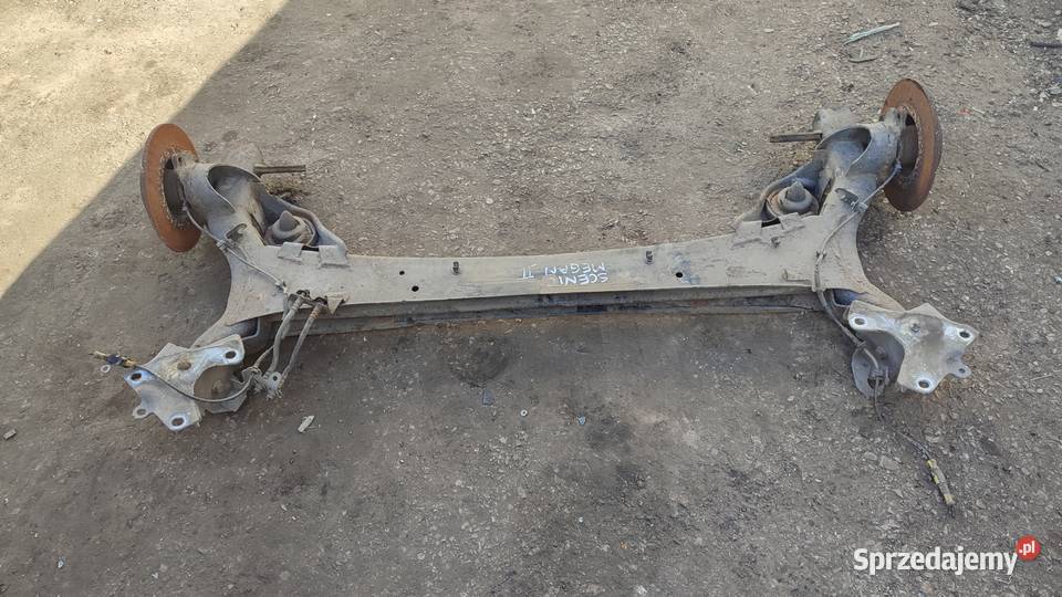 RENAULT MEGANE II SCENIC ZAWIESZENIE BELKA OŚ Włoszczowa